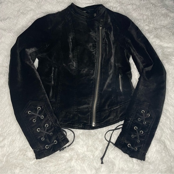 ✅8x Host Pick✅ Free People Suede Moto Jacket, XS - Picture 4 of 13